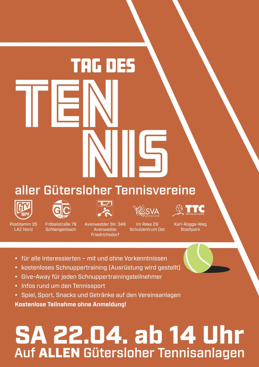 Tag des Tennis in Gütersloh 2023